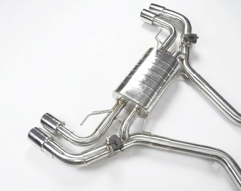 Valved Performance Stainless Steel Cat-back Exhaust for BMW M340i, M440i G20, G22, G26 B58 3.0T
