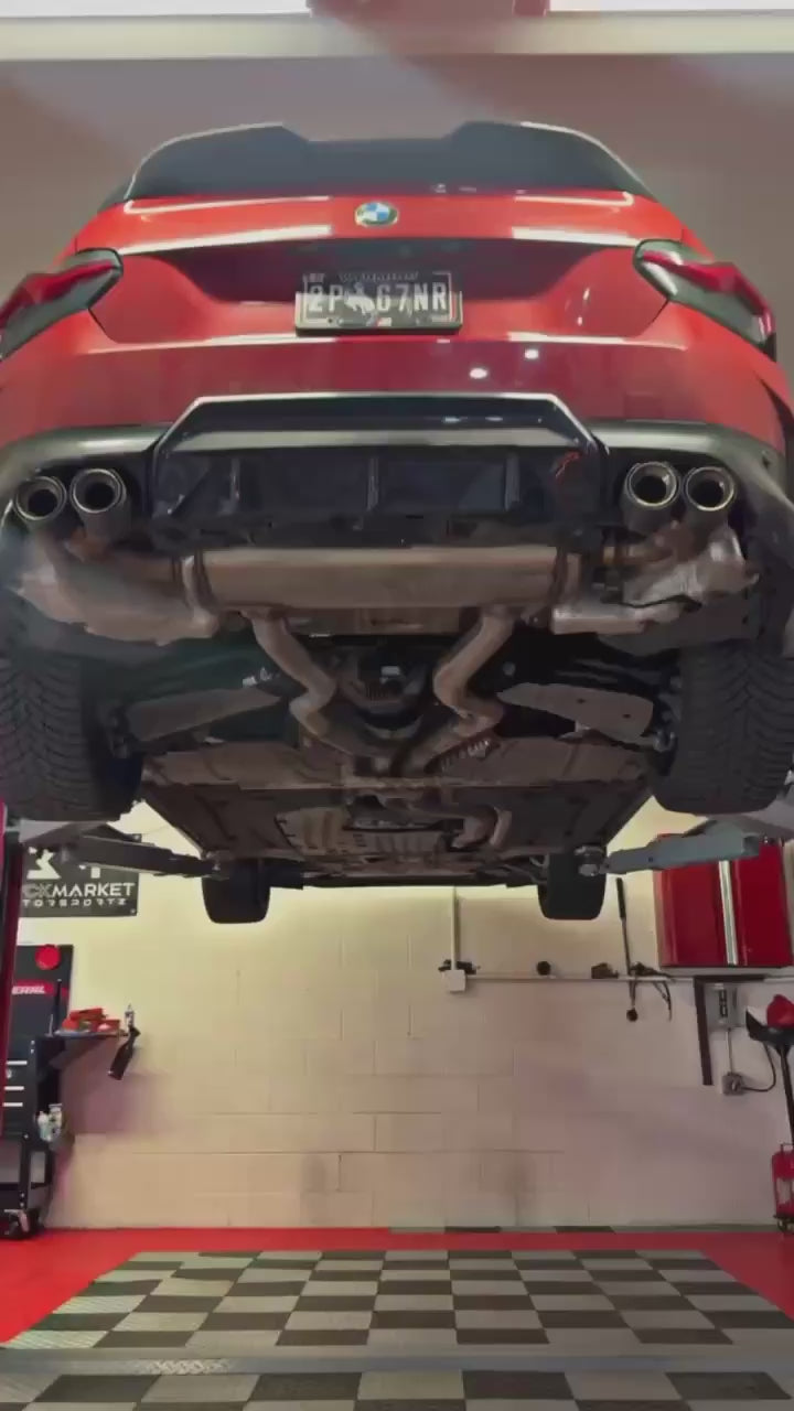 Valved Performance Stainless Steel Cat-back Exhaust for BMW M340i, M440i G20, G22, G26 B58 3.0T